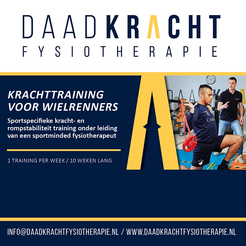 promo krachttraining voor wielrenners